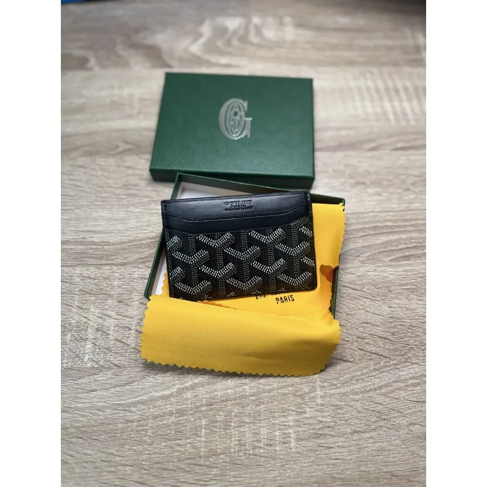 Goyard Black Cardholder Wallet